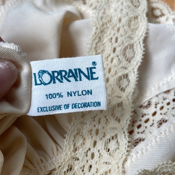 Vintage Lorraine full slip size 34 - Picture 5 of 6